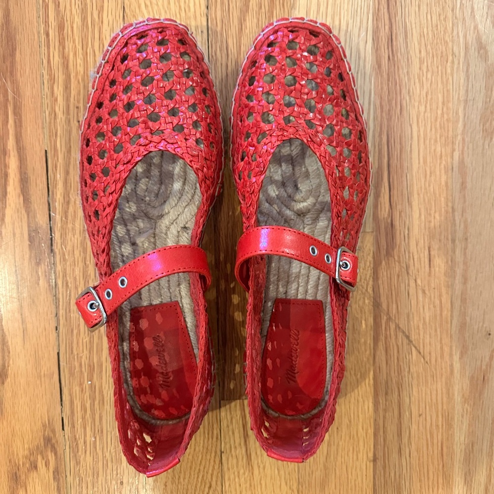 Madewell Espadrille Mary Janes